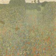 Gustav Klimt Poppy Field (mk20) painting